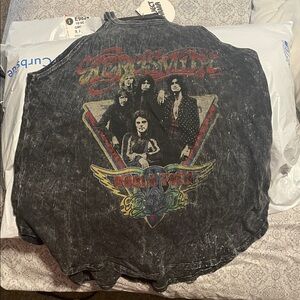 Vintage Aerosmith Band Graphic Tank Top